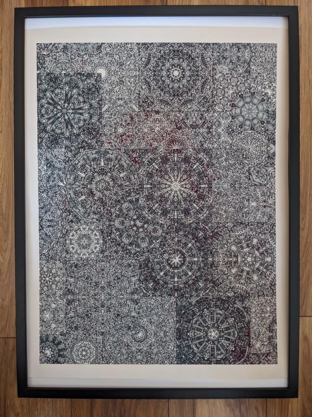 First glitchy azulejos